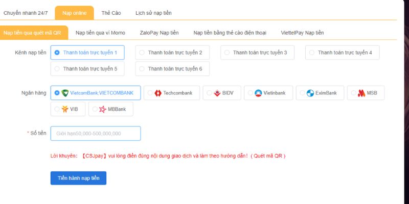 Thông tin về nhà cái QH88